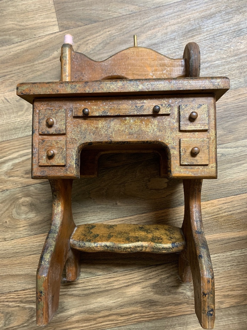 Trinket Box Sewing Machine Style